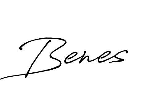 Best and Professional Signature Style for Benes. Antro_Vectra_Bolder Best Signature Style Collection. Benes signature style 7 images and pictures png