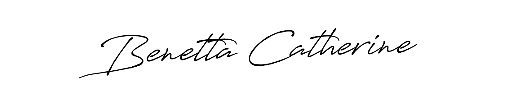 How to make Benetta Catherine signature? Antro_Vectra_Bolder is a professional autograph style. Create handwritten signature for Benetta Catherine name. Benetta Catherine signature style 7 images and pictures png