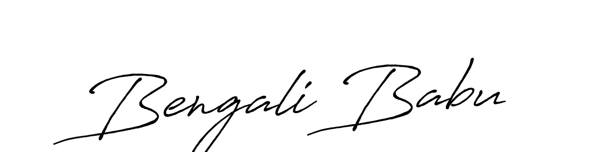 Similarly Antro_Vectra_Bolder is the best handwritten signature design. Signature creator online .You can use it as an online autograph creator for name Bengali Babu. Bengali Babu signature style 7 images and pictures png