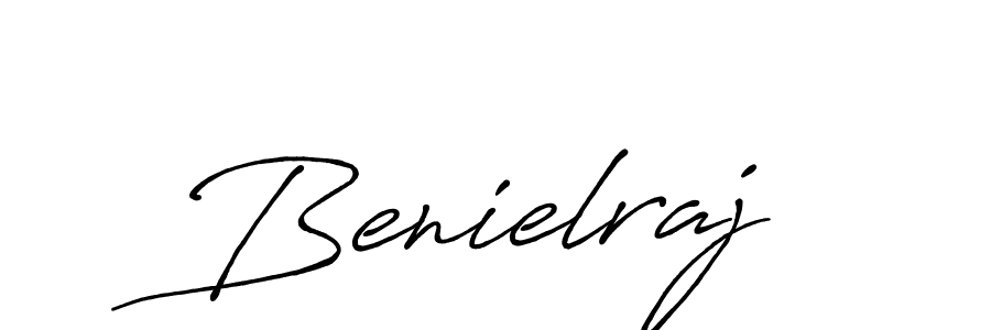 This is the best signature style for the Benielraj name. Also you like these signature font (Antro_Vectra_Bolder). Mix name signature. Benielraj signature style 7 images and pictures png