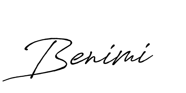 You should practise on your own different ways (Antro_Vectra_Bolder) to write your name (Benimi) in signature. don't let someone else do it for you. Benimi signature style 7 images and pictures png