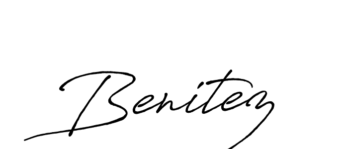 How to make Benitez signature? Antro_Vectra_Bolder is a professional autograph style. Create handwritten signature for Benitez name. Benitez signature style 7 images and pictures png