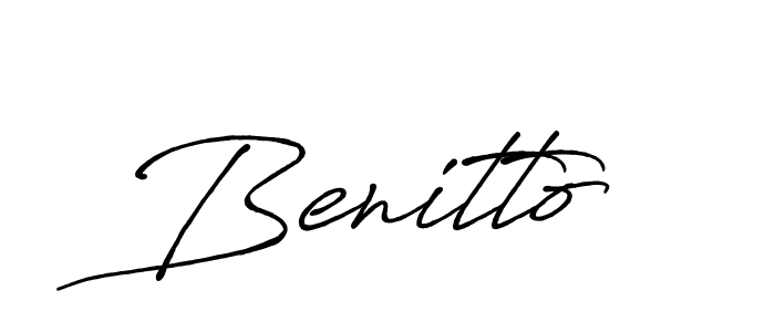 Antro_Vectra_Bolder is a professional signature style that is perfect for those who want to add a touch of class to their signature. It is also a great choice for those who want to make their signature more unique. Get Benitto name to fancy signature for free. Benitto signature style 7 images and pictures png