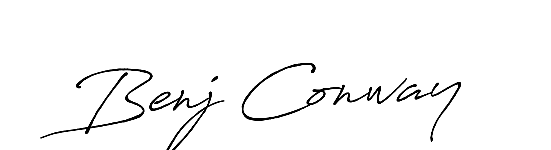 Once you've used our free online signature maker to create your best signature Antro_Vectra_Bolder style, it's time to enjoy all of the benefits that Benj Conway name signing documents. Benj Conway signature style 7 images and pictures png
