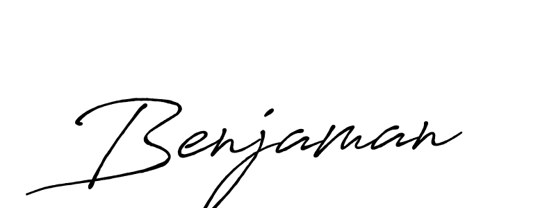 Use a signature maker to create a handwritten signature online. With this signature software, you can design (Antro_Vectra_Bolder) your own signature for name Benjaman. Benjaman signature style 7 images and pictures png