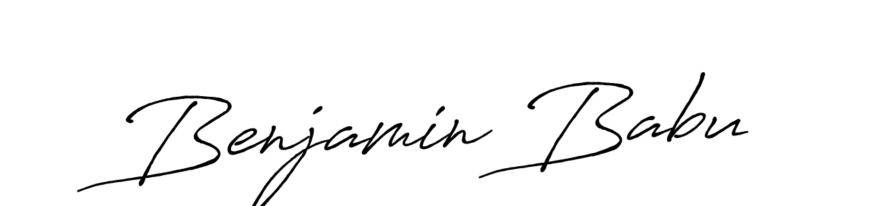 You can use this online signature creator to create a handwritten signature for the name Benjamin Babu. This is the best online autograph maker. Benjamin Babu signature style 7 images and pictures png