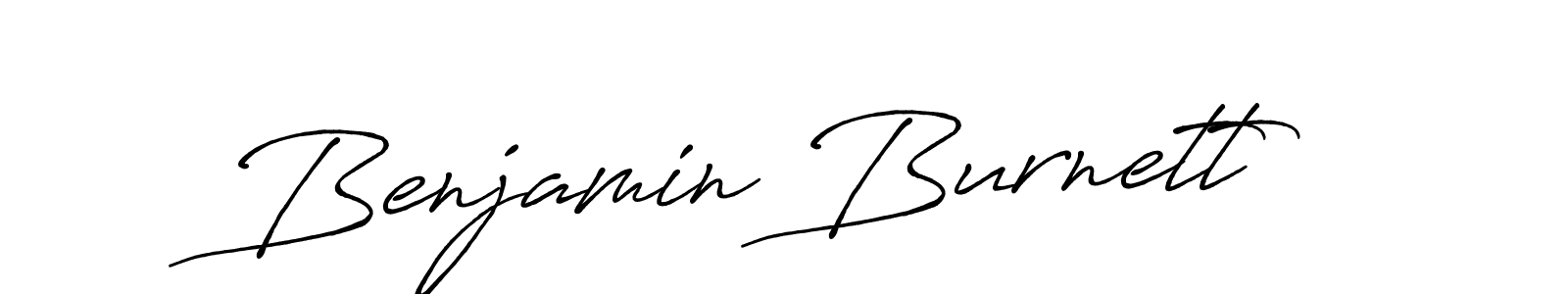 Create a beautiful signature design for name Benjamin Burnett. With this signature (Antro_Vectra_Bolder) fonts, you can make a handwritten signature for free. Benjamin Burnett signature style 7 images and pictures png