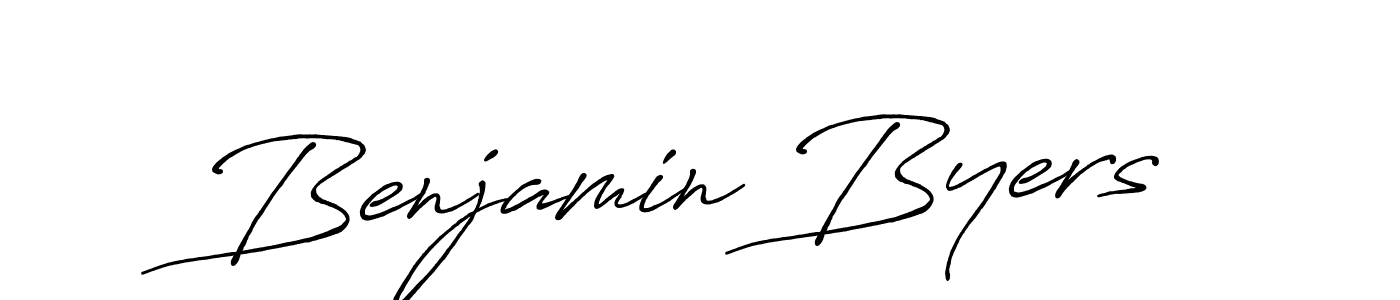 How to make Benjamin Byers name signature. Use Antro_Vectra_Bolder style for creating short signs online. This is the latest handwritten sign. Benjamin Byers signature style 7 images and pictures png