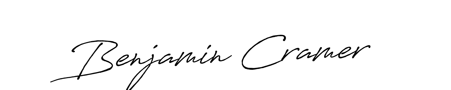 Benjamin Cramer stylish signature style. Best Handwritten Sign (Antro_Vectra_Bolder) for my name. Handwritten Signature Collection Ideas for my name Benjamin Cramer. Benjamin Cramer signature style 7 images and pictures png