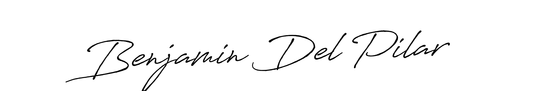 How to make Benjamin Del Pilar name signature. Use Antro_Vectra_Bolder style for creating short signs online. This is the latest handwritten sign. Benjamin Del Pilar signature style 7 images and pictures png