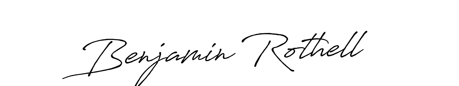 How to make Benjamin Rothell signature? Antro_Vectra_Bolder is a professional autograph style. Create handwritten signature for Benjamin Rothell name. Benjamin Rothell signature style 7 images and pictures png