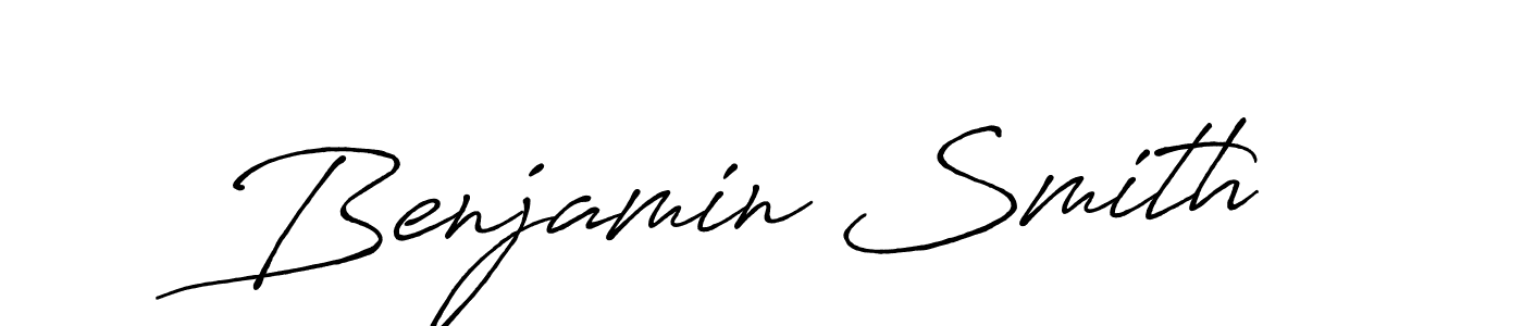 Make a beautiful signature design for name Benjamin Smith. With this signature (Antro_Vectra_Bolder) style, you can create a handwritten signature for free. Benjamin Smith signature style 7 images and pictures png