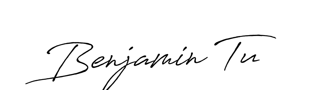 How to make Benjamin Tu signature? Antro_Vectra_Bolder is a professional autograph style. Create handwritten signature for Benjamin Tu name. Benjamin Tu signature style 7 images and pictures png