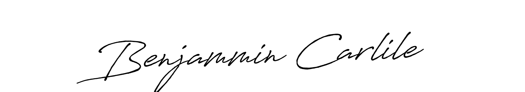 Also we have Benjammin Carlile name is the best signature style. Create professional handwritten signature collection using Antro_Vectra_Bolder autograph style. Benjammin Carlile signature style 7 images and pictures png
