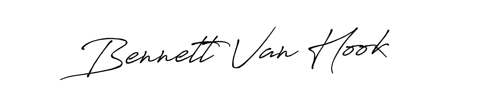 Make a short Bennett Van Hook signature style. Manage your documents anywhere anytime using Antro_Vectra_Bolder. Create and add eSignatures, submit forms, share and send files easily. Bennett Van Hook signature style 7 images and pictures png