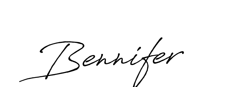 See photos of Bennifer official signature by Spectra . Check more albums & portfolios. Read reviews & check more about Antro_Vectra_Bolder font. Bennifer signature style 7 images and pictures png