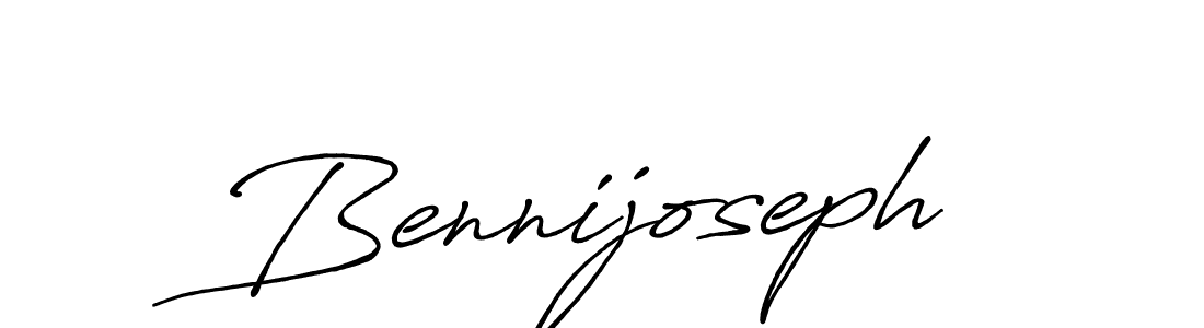 It looks lik you need a new signature style for name Bennijoseph. Design unique handwritten (Antro_Vectra_Bolder) signature with our free signature maker in just a few clicks. Bennijoseph signature style 7 images and pictures png