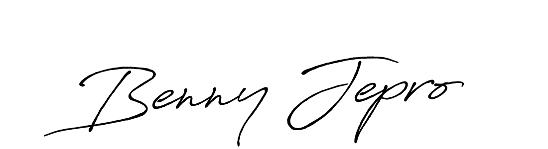 Make a short Benny Jepro signature style. Manage your documents anywhere anytime using Antro_Vectra_Bolder. Create and add eSignatures, submit forms, share and send files easily. Benny Jepro signature style 7 images and pictures png