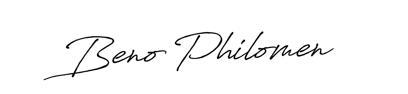 You can use this online signature creator to create a handwritten signature for the name Beno Philomen. This is the best online autograph maker. Beno Philomen signature style 7 images and pictures png