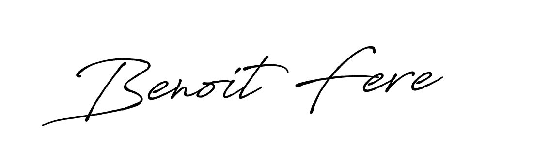 It looks lik you need a new signature style for name Benoit Fere. Design unique handwritten (Antro_Vectra_Bolder) signature with our free signature maker in just a few clicks. Benoit Fere signature style 7 images and pictures png