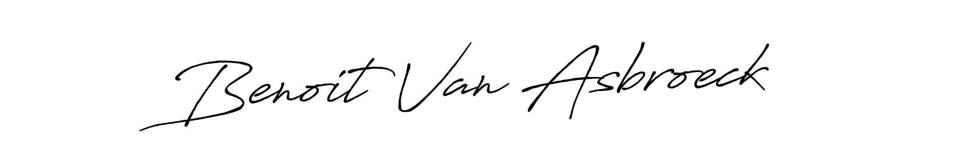 Design your own signature with our free online signature maker. With this signature software, you can create a handwritten (Antro_Vectra_Bolder) signature for name Benoit Van Asbroeck. Benoit Van Asbroeck signature style 7 images and pictures png