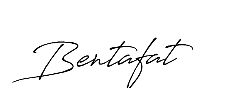 How to make Bentafat name signature. Use Antro_Vectra_Bolder style for creating short signs online. This is the latest handwritten sign. Bentafat signature style 7 images and pictures png