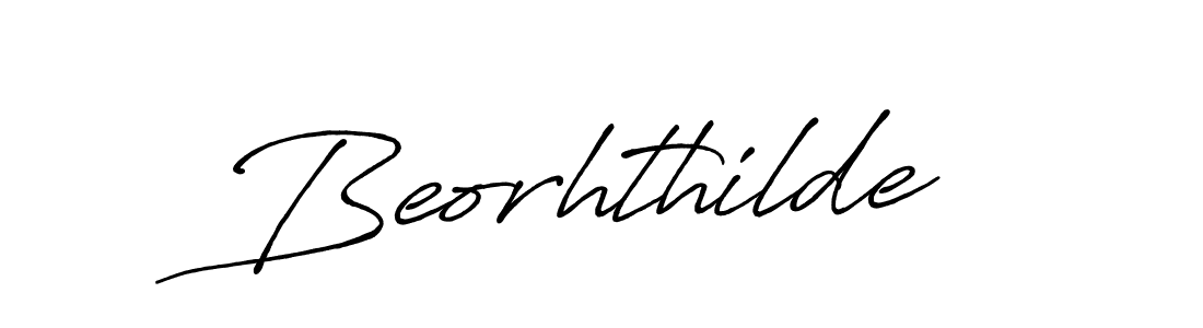 Similarly Antro_Vectra_Bolder is the best handwritten signature design. Signature creator online .You can use it as an online autograph creator for name Beorhthilde. Beorhthilde signature style 7 images and pictures png