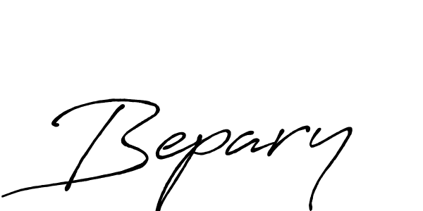 Similarly Antro_Vectra_Bolder is the best handwritten signature design. Signature creator online .You can use it as an online autograph creator for name Bepary. Bepary signature style 7 images and pictures png