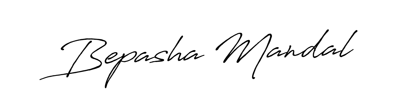 Also we have Bepasha Mandal name is the best signature style. Create professional handwritten signature collection using Antro_Vectra_Bolder autograph style. Bepasha Mandal signature style 7 images and pictures png