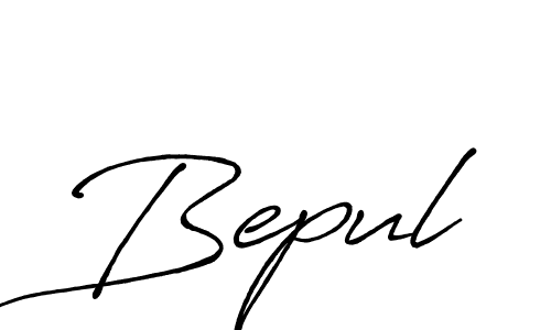 The best way (Antro_Vectra_Bolder) to make a short signature is to pick only two or three words in your name. The name Bepul include a total of six letters. For converting this name. Bepul signature style 7 images and pictures png