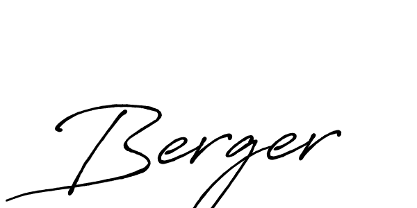 Antro_Vectra_Bolder is a professional signature style that is perfect for those who want to add a touch of class to their signature. It is also a great choice for those who want to make their signature more unique. Get Berger name to fancy signature for free. Berger signature style 7 images and pictures png