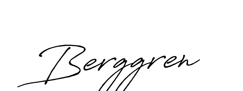 Create a beautiful signature design for name Berggren. With this signature (Antro_Vectra_Bolder) fonts, you can make a handwritten signature for free. Berggren signature style 7 images and pictures png