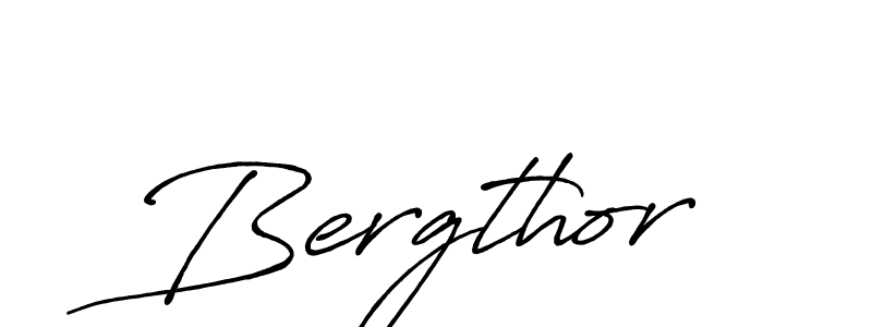 Once you've used our free online signature maker to create your best signature Antro_Vectra_Bolder style, it's time to enjoy all of the benefits that Bergthor name signing documents. Bergthor signature style 7 images and pictures png