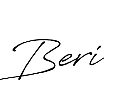 Create a beautiful signature design for name Beri. With this signature (Antro_Vectra_Bolder) fonts, you can make a handwritten signature for free. Beri signature style 7 images and pictures png
