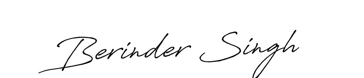 Similarly Antro_Vectra_Bolder is the best handwritten signature design. Signature creator online .You can use it as an online autograph creator for name Berinder Singh. Berinder Singh signature style 7 images and pictures png