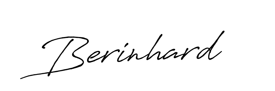 Create a beautiful signature design for name Berinhard. With this signature (Antro_Vectra_Bolder) fonts, you can make a handwritten signature for free. Berinhard signature style 7 images and pictures png