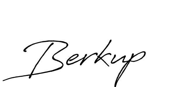 Design your own signature with our free online signature maker. With this signature software, you can create a handwritten (Antro_Vectra_Bolder) signature for name Berkup. Berkup signature style 7 images and pictures png