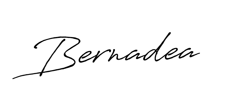 How to make Bernadea signature? Antro_Vectra_Bolder is a professional autograph style. Create handwritten signature for Bernadea name. Bernadea signature style 7 images and pictures png