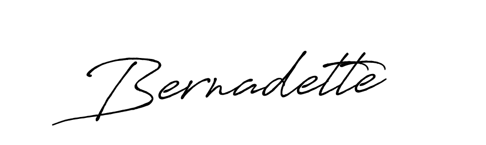 How to make Bernadette signature? Antro_Vectra_Bolder is a professional autograph style. Create handwritten signature for Bernadette name. Bernadette signature style 7 images and pictures png