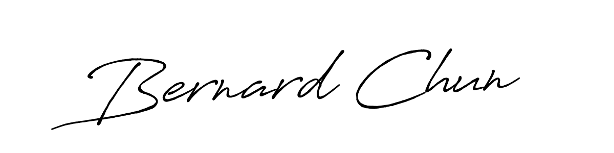 Make a short Bernard Chun signature style. Manage your documents anywhere anytime using Antro_Vectra_Bolder. Create and add eSignatures, submit forms, share and send files easily. Bernard Chun signature style 7 images and pictures png