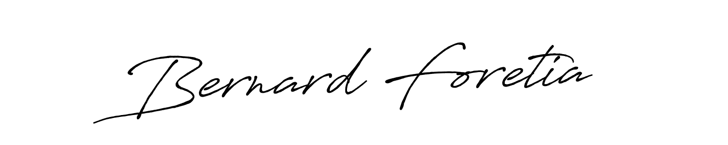 This is the best signature style for the Bernard Foretia name. Also you like these signature font (Antro_Vectra_Bolder). Mix name signature. Bernard Foretia signature style 7 images and pictures png