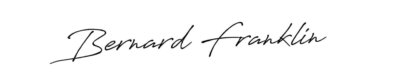 How to make Bernard Franklin signature? Antro_Vectra_Bolder is a professional autograph style. Create handwritten signature for Bernard Franklin name. Bernard Franklin signature style 7 images and pictures png