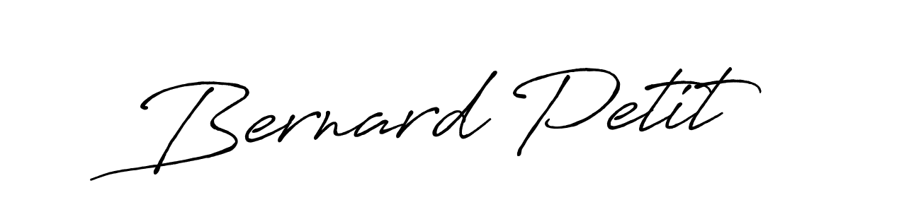 Bernard Petit stylish signature style. Best Handwritten Sign (Antro_Vectra_Bolder) for my name. Handwritten Signature Collection Ideas for my name Bernard Petit. Bernard Petit signature style 7 images and pictures png