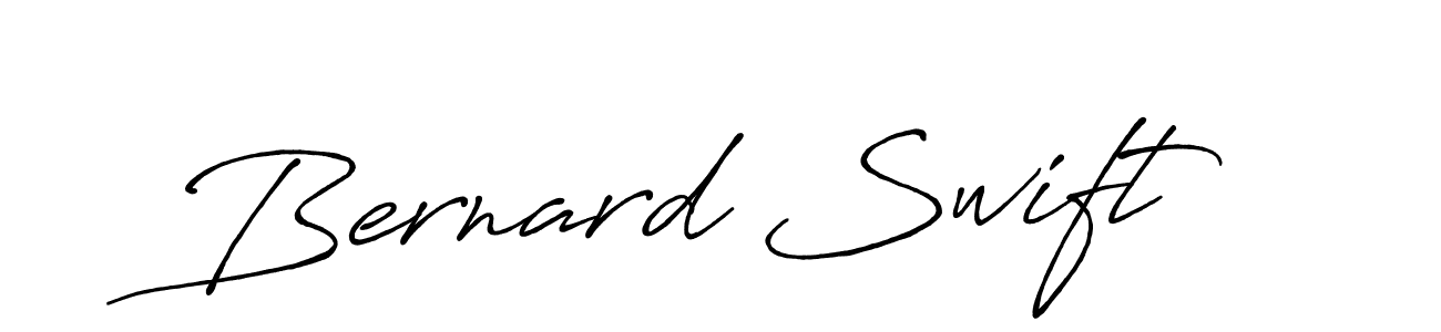 It looks lik you need a new signature style for name Bernard Swift. Design unique handwritten (Antro_Vectra_Bolder) signature with our free signature maker in just a few clicks. Bernard Swift signature style 7 images and pictures png