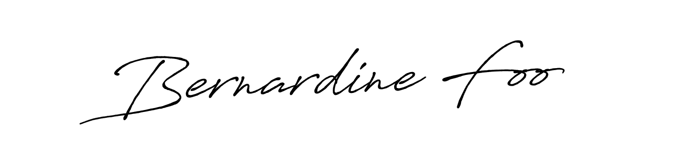 How to make Bernardine Foo signature? Antro_Vectra_Bolder is a professional autograph style. Create handwritten signature for Bernardine Foo name. Bernardine Foo signature style 7 images and pictures png