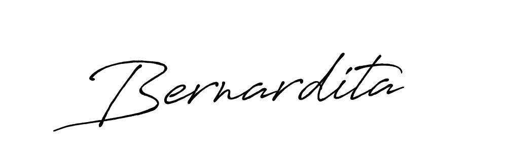 How to make Bernardita signature? Antro_Vectra_Bolder is a professional autograph style. Create handwritten signature for Bernardita name. Bernardita signature style 7 images and pictures png
