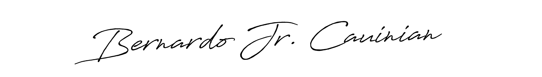 Make a beautiful signature design for name Bernardo Jr. Cauinian. Use this online signature maker to create a handwritten signature for free. Bernardo Jr. Cauinian signature style 7 images and pictures png