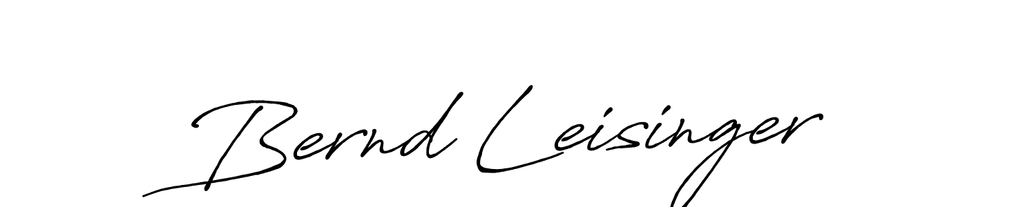 Create a beautiful signature design for name Bernd Leisinger. With this signature (Antro_Vectra_Bolder) fonts, you can make a handwritten signature for free. Bernd Leisinger signature style 7 images and pictures png