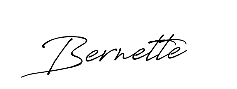 if you are searching for the best signature style for your name Bernette. so please give up your signature search. here we have designed multiple signature styles  using Antro_Vectra_Bolder. Bernette signature style 7 images and pictures png