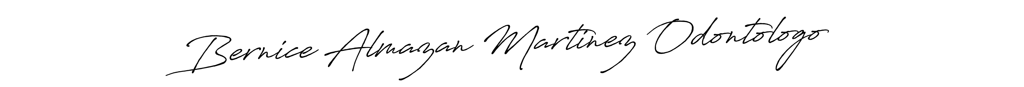 Bernice Almazan Martinez Odontologo stylish signature style. Best Handwritten Sign (Antro_Vectra_Bolder) for my name. Handwritten Signature Collection Ideas for my name Bernice Almazan Martinez Odontologo. Bernice Almazan Martinez Odontologo signature style 7 images and pictures png